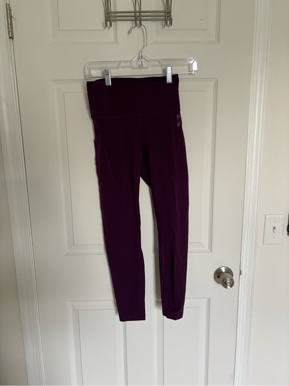 Lululemon High-Waist Purple Leggings - Size 6